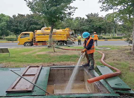 南岗化油池清理